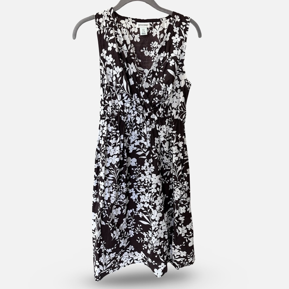 Motherhood Maternity Floral Sleeveless Spring Dress